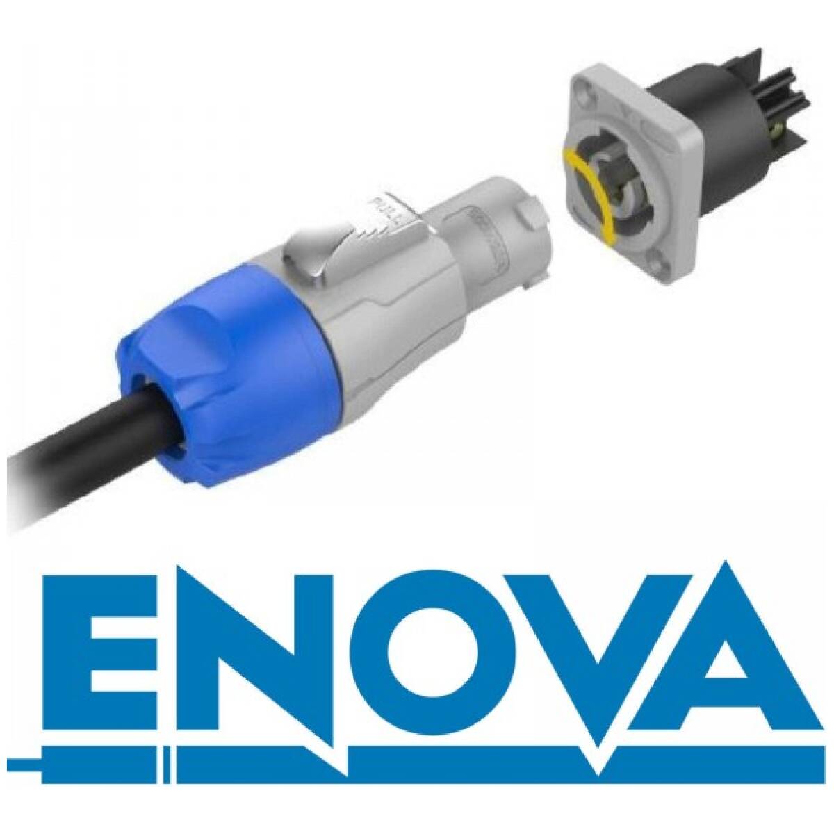 Enova PO23FP-OU - Power Connector Grey Output 230 V 20 A. - Image 2