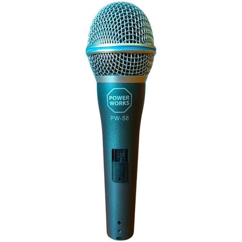 PowerWorks PW-58 Dynamic Vocal Microphone