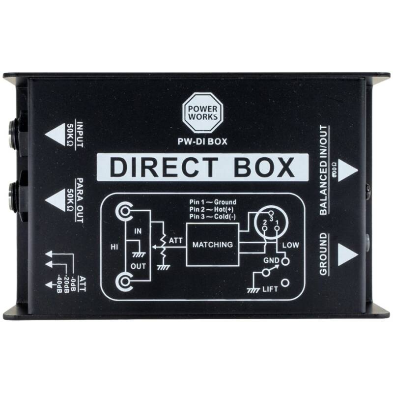 PowerWorks PW-DI-1 Professional DI-Box