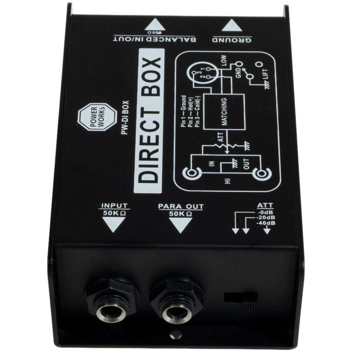 PowerWorks PW-DI-1 Professional DI-Box - Image 3