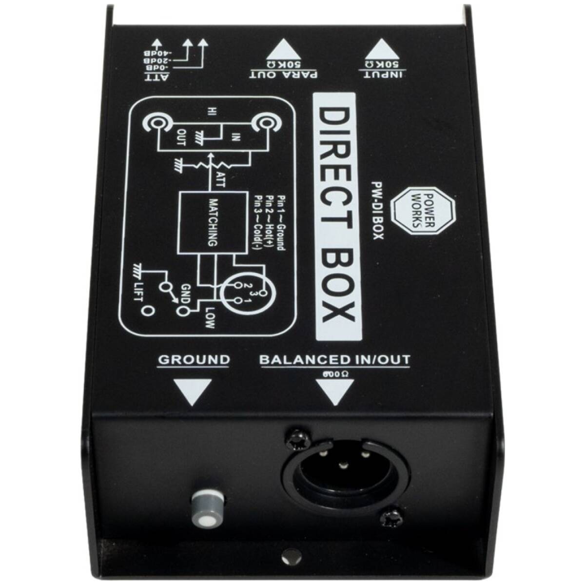 PowerWorks PW-DI-1 Professional DI-Box - Image 4