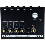PowerWorks PW-MIX-400 4-channel Mini Audio Mixer