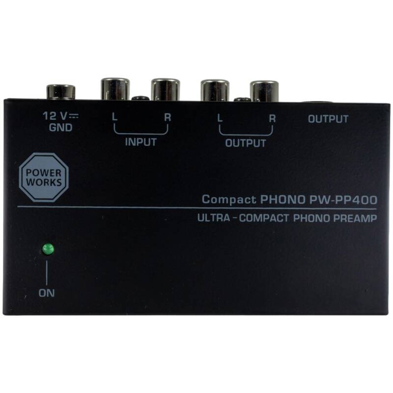 PowerWorks PW-PP400 Phono Preamplifier