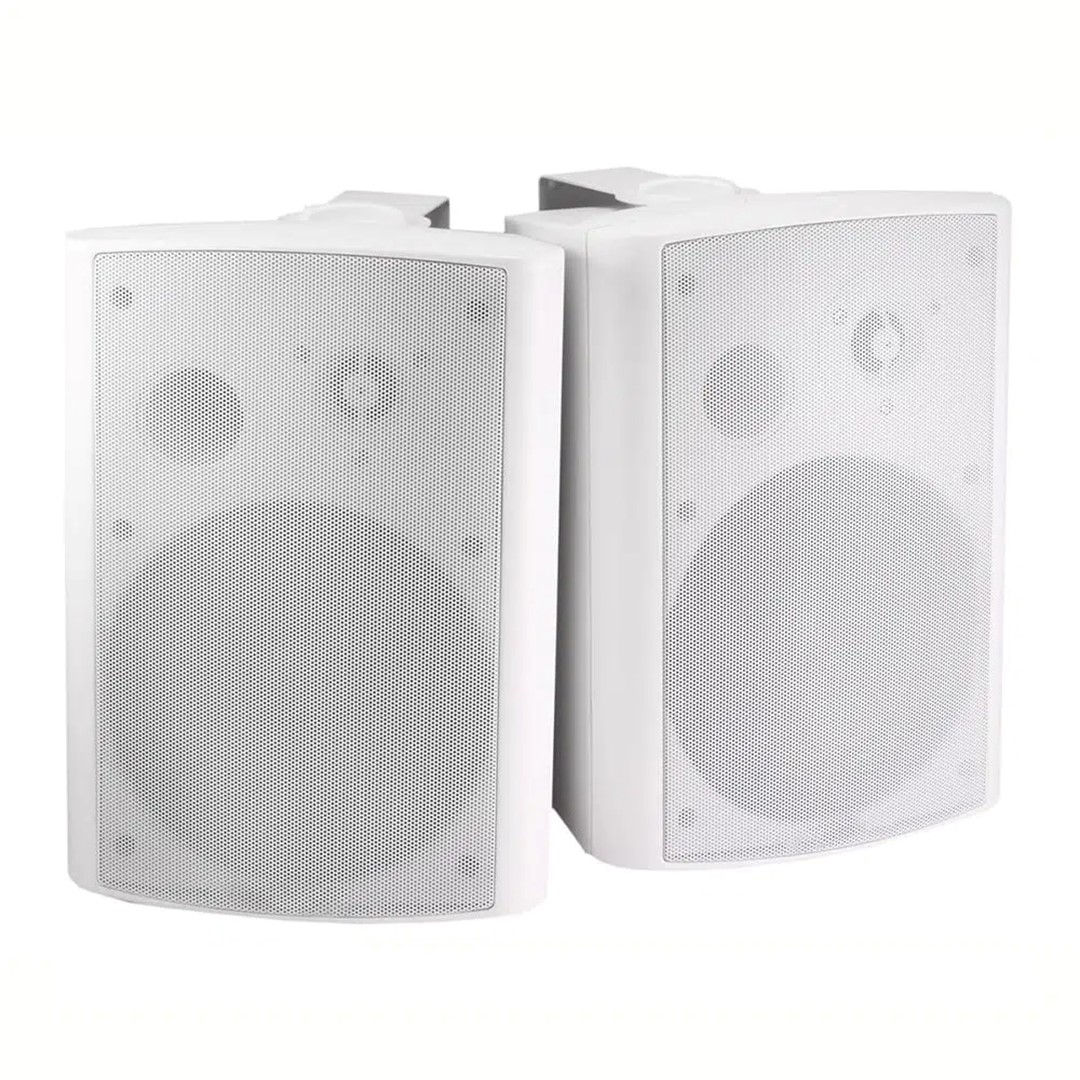 PW-SET6WH-White-Wall-Mount-Speakers-Front PowerWorks PW-SET6WH White Wall Mount Speakers - Image 1