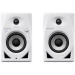 Pioneer DJ DM-40D-BT-W 4” White Desktop Monitors-Bluetooth(Pair)