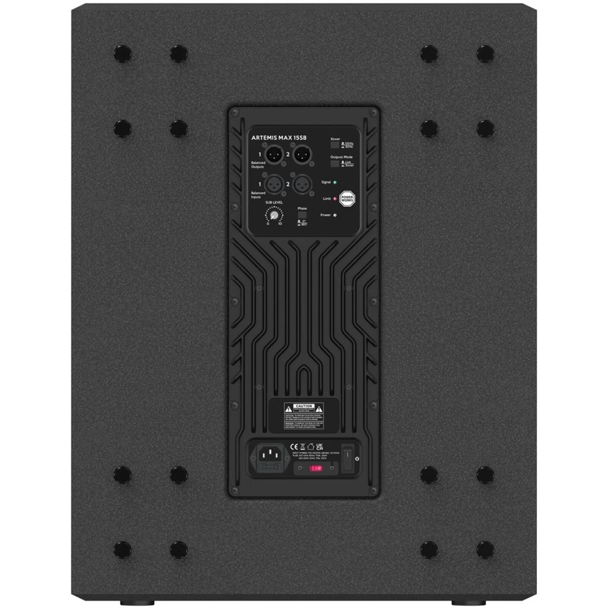 PowerWorks ARTEMIS MAX 15SB 15" Active PA Subwoofer - Image 2