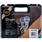 PowerWorks PW-385 Dynamic Vocal Microphone Kit - Image 5