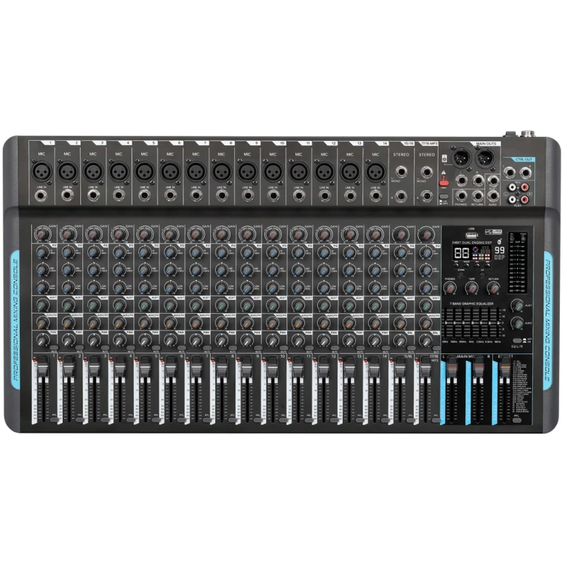 PowerWorks X16BT-UFX 16-Channel Mixer with DSP
