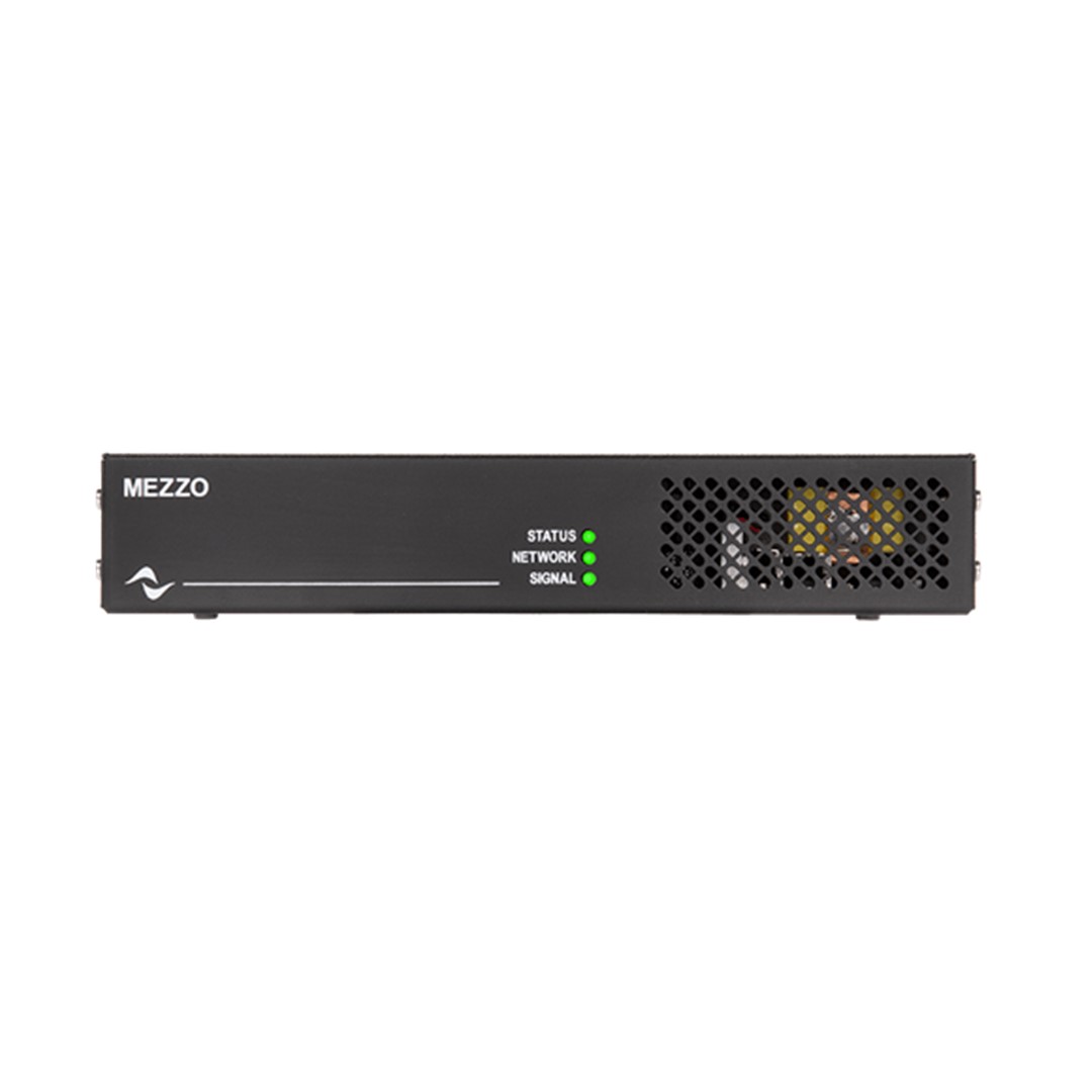 Powersoft-MEZZO-604A-600W4-channel-Amplifier-with-DSP-Front- Powersoft MEZZO 604A 600W/4-channel Amplifier with DSP - Image 1