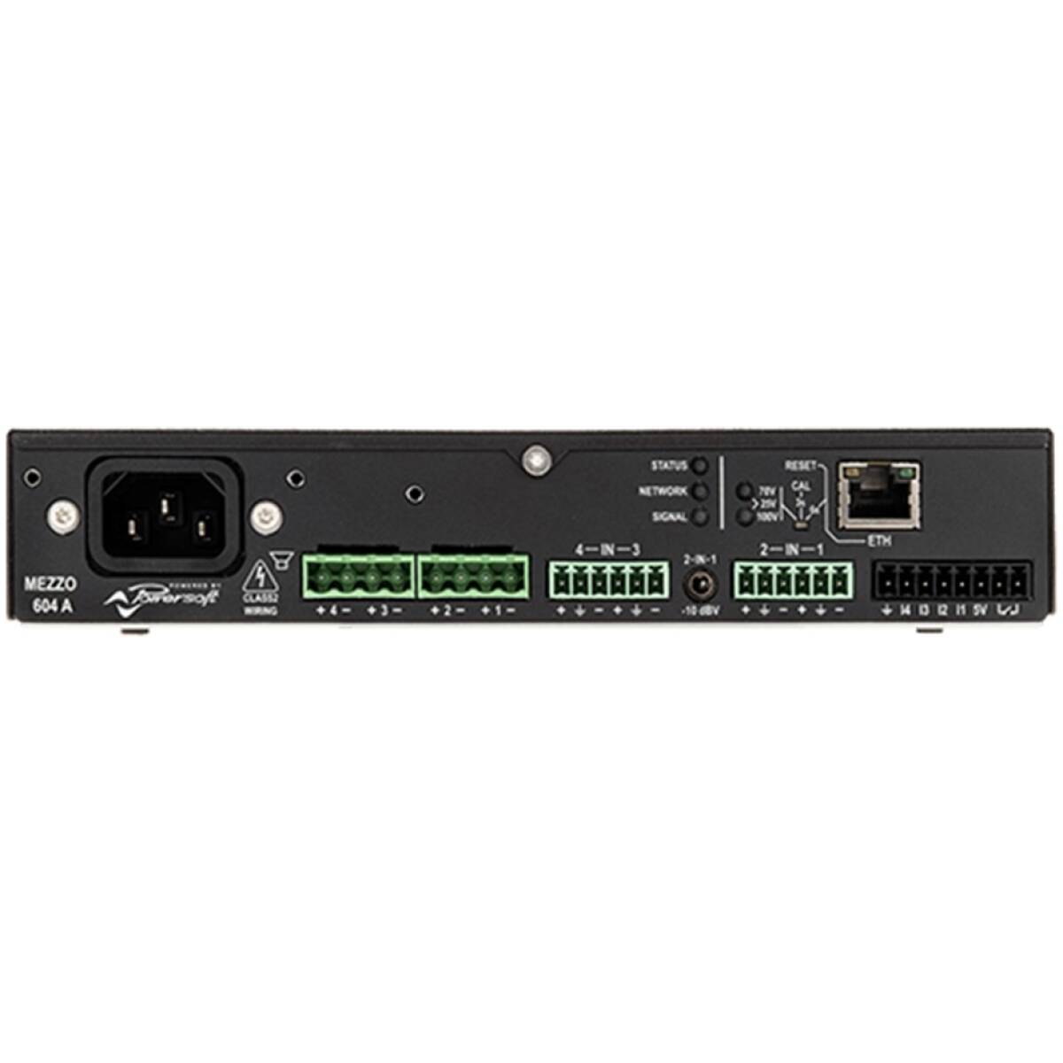 Powersoft MEZZO 604A 600W/4-channel Amplifier with DSP - Image 2