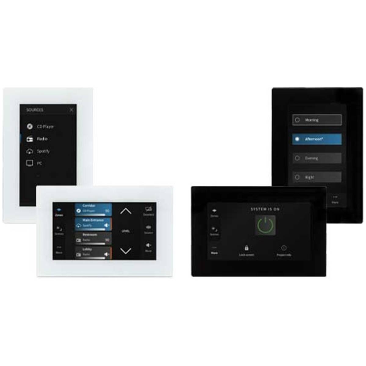 Powersoft WM TOUCH 4.3" White Wall-mounted Touch Screen - Image 3