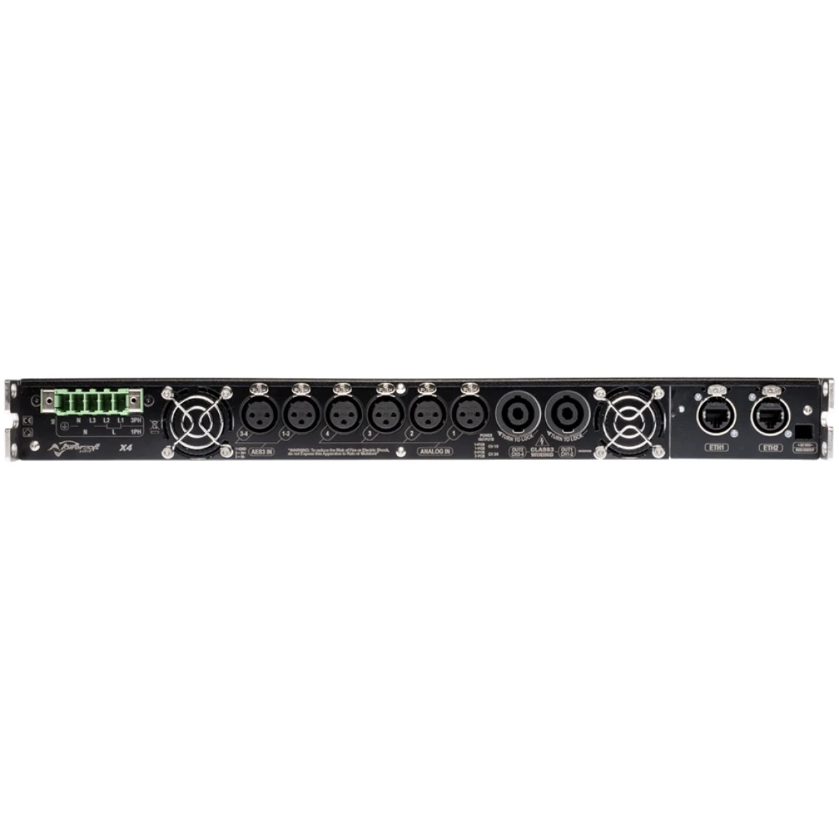 Powersoft X4 DSP+D 4-Channel Amplifier With DSP And Dante - Image 3
