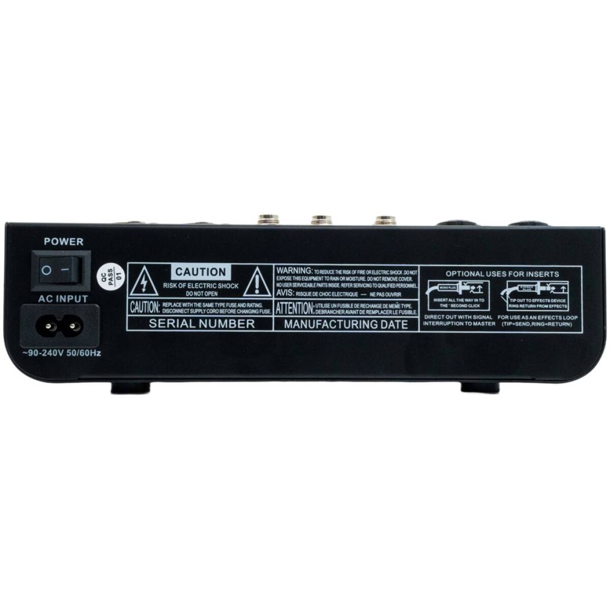 PowerWorks R602BT USB 4-channel Analogue Mixer - Image 6