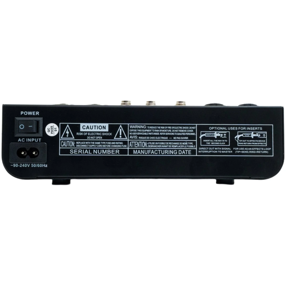 PowerWorks R602BT USB 4-channel Analogue Mixer - Image 6