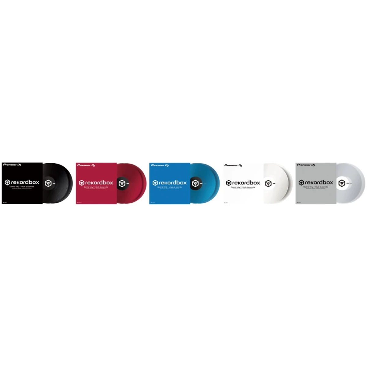 Pioneer DJ RB-VD1-W White Control Vinyl (Pair) - Image 3