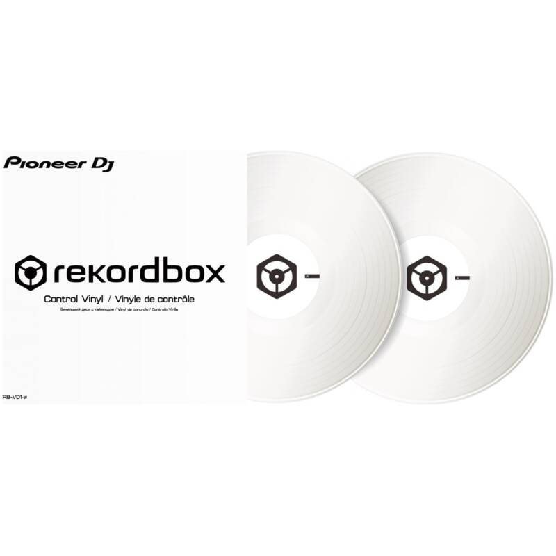 Pioneer DJ RB-VD1-W White Control Vinyl (Pair)