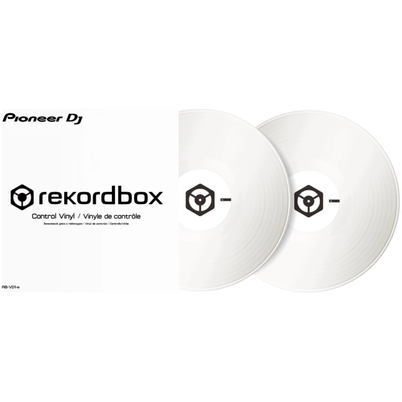 Pioneer DJ RB-VD1-W White Control Vinyl (Pair)