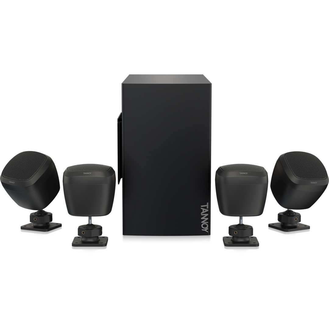 SAT-SUB-4PACK-Commercial-Audio-System-Front- Tannoy SAT-SUB-4PACK Commercial Audio System - Image 1