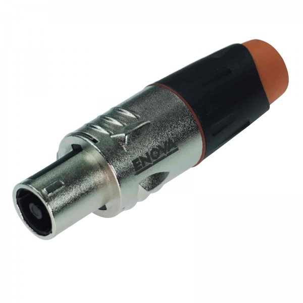 SP24FN-ENOVA-Speaker-Connector-4-pin-female-Metal_600x600 Enova SP24FN - Loudspeaker Connection 4-pin, Metal Housing Female - Image 1