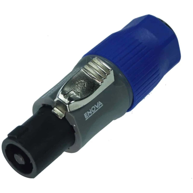SP24FP - Speaker Connector with 4 pin Female Inline, Silver