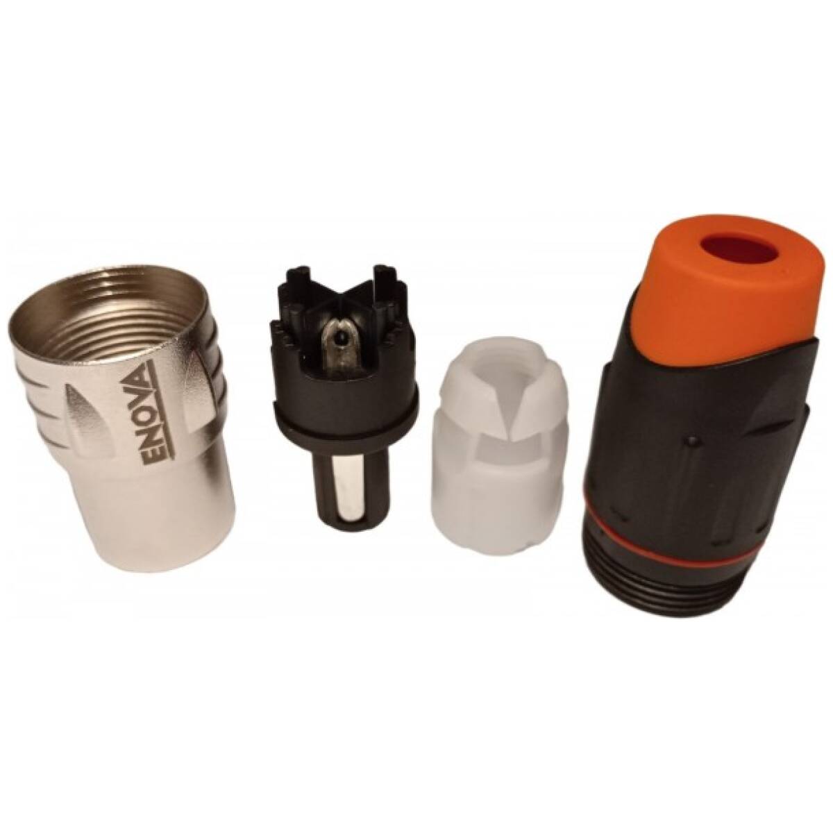 Enova SP24MN - Loudspeaker Connection 4-pin, Metal Housing Male - Image 3