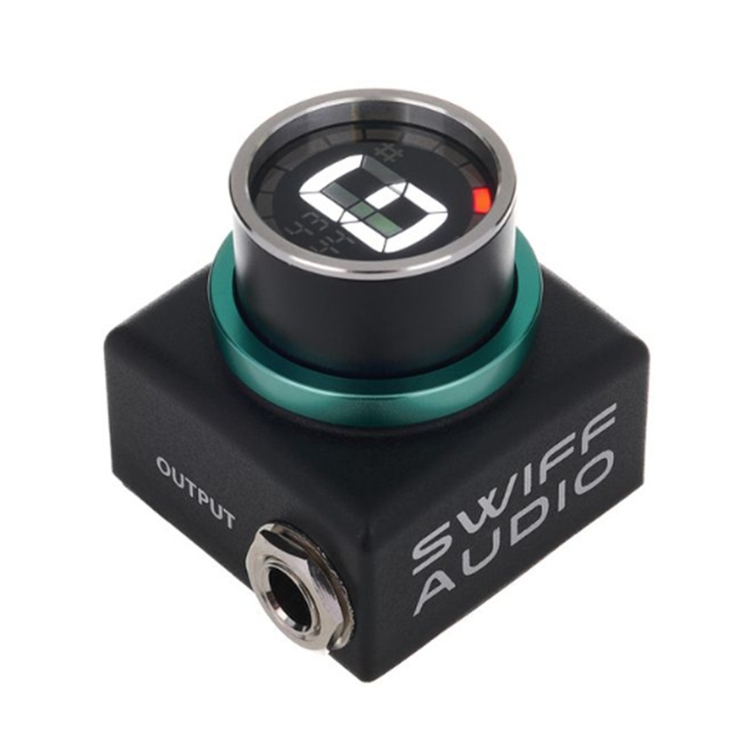 SWIFF-Audio-C20-Mini-Pedal-Tuner-Top-Front-Left SWIFF Audio C20 Mini Pedal Tuner - Image 1