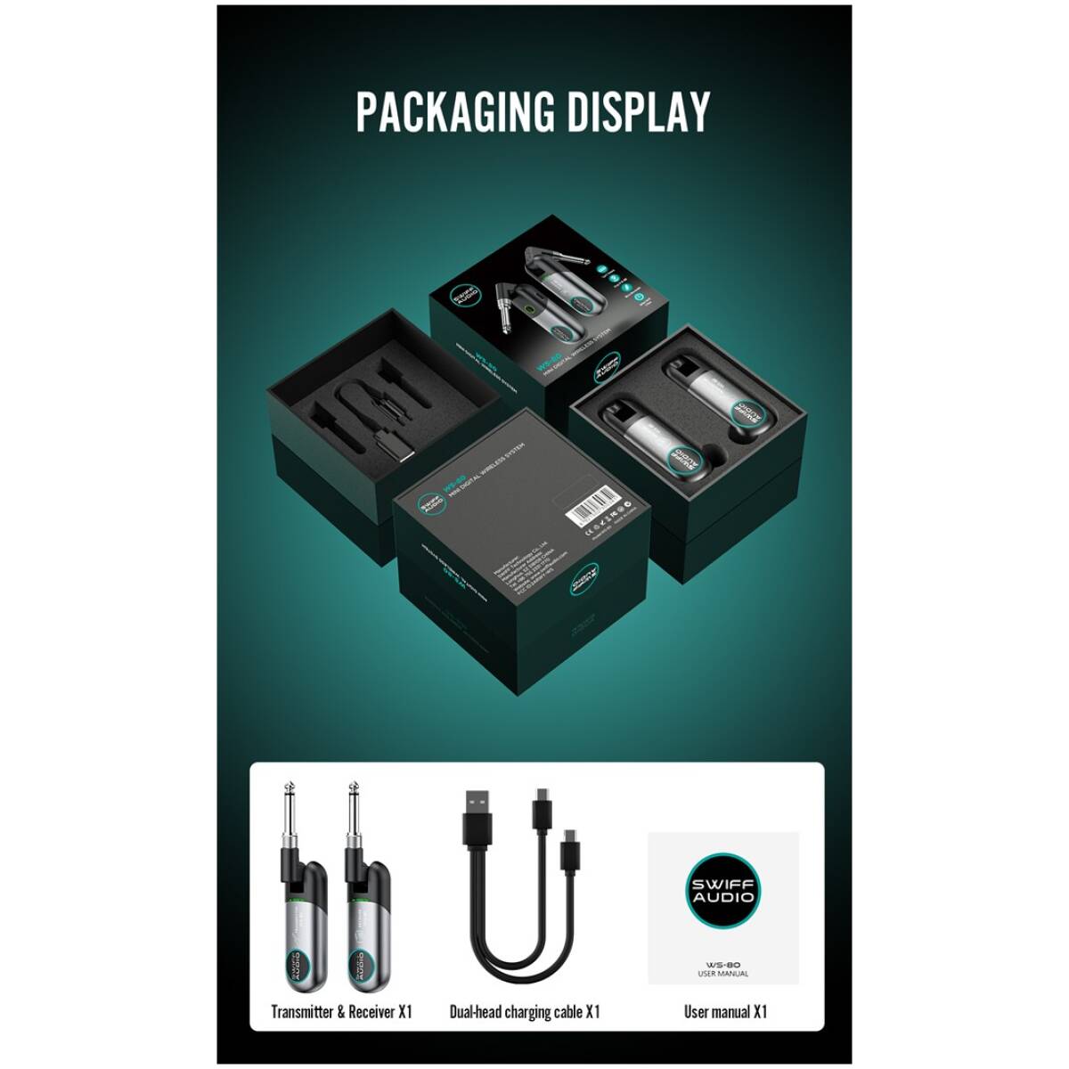 SWIFF Audio WS-80 Wireless System - Image 6