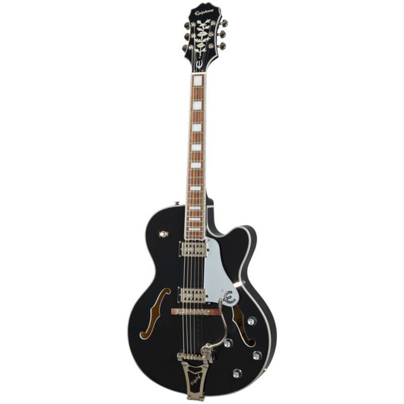 Epiphone ETS2-BAG Emperor Swingster Black Aged Gloss