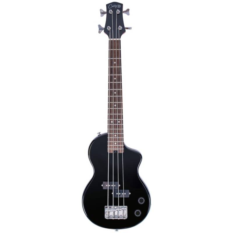 CARRY-ON-ST-BASS-JB Mini Bass Guitar Jet Black