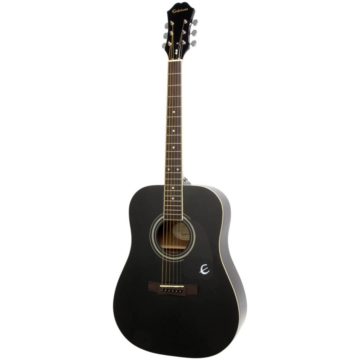 Epiphone EA10-EB Songmaker DR-100 Ebony Acoustic Guitar - Image 2