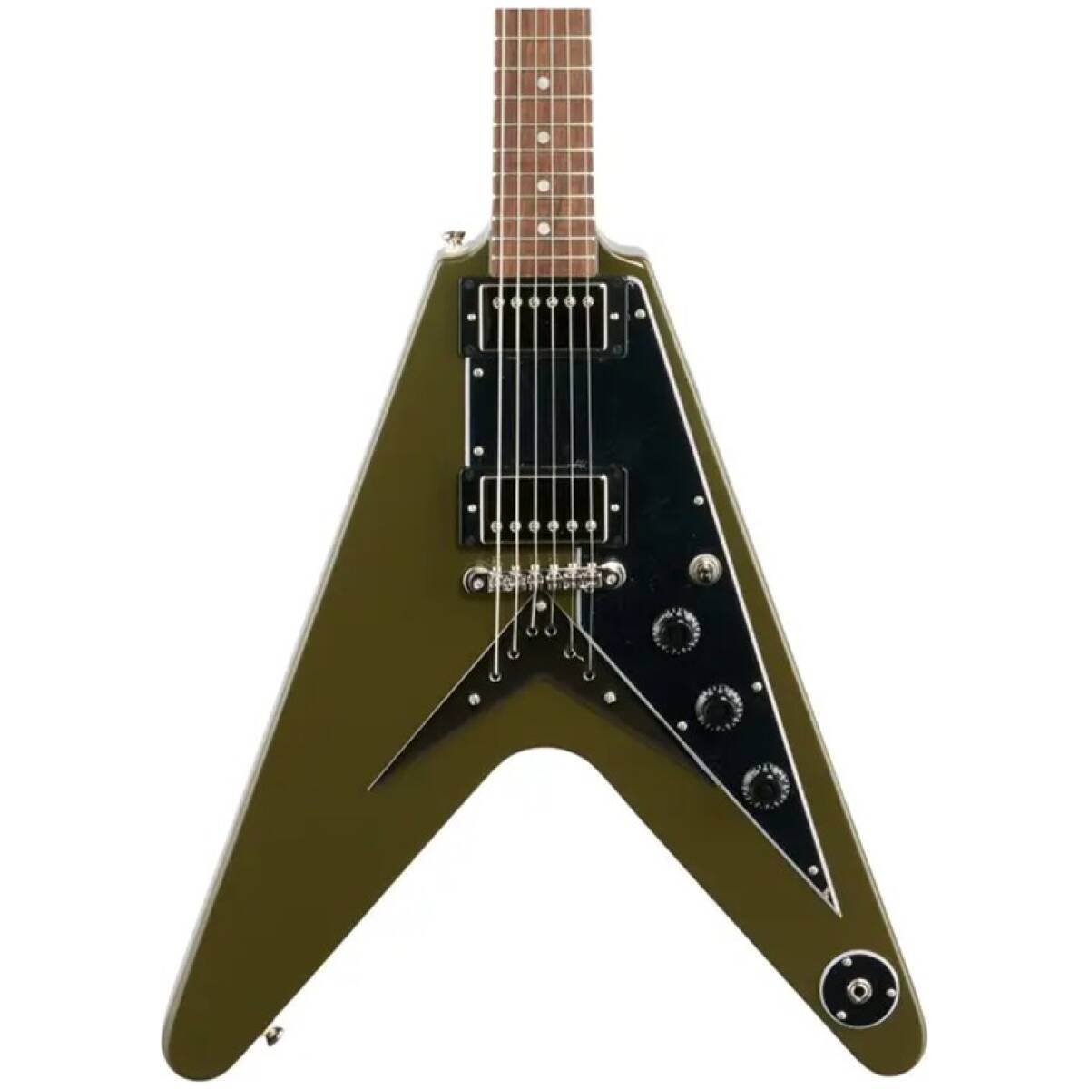 Epiphone EIFV-ODG Flying V Olive Drab Green - Image 3
