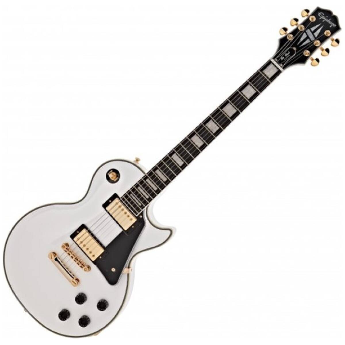 Epiphone EILC-AW Les Paul Custom Alpine White - Image 2