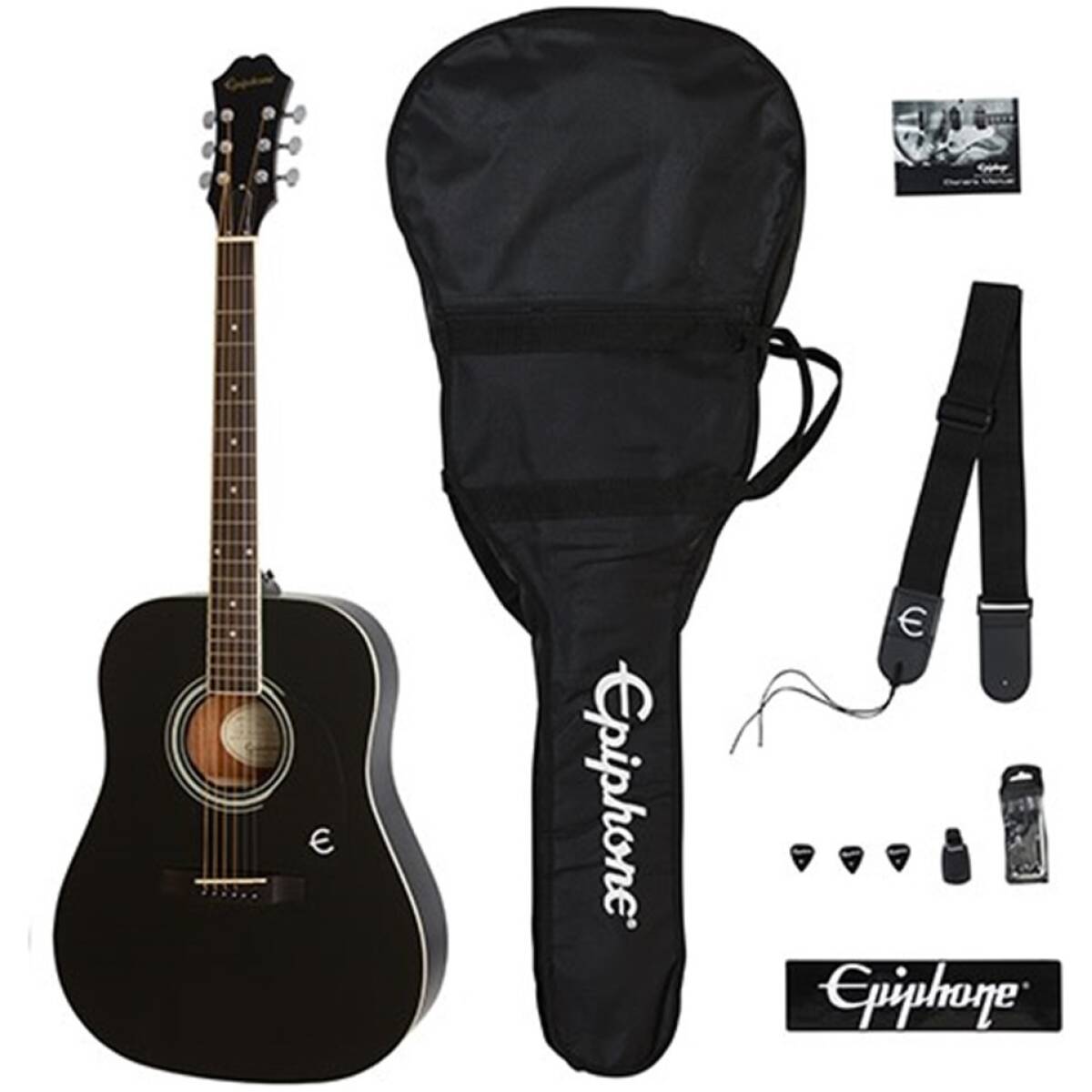 Epiphone PPAG-EAFT-EB FT-100 Player Pack Ebony - Image 3