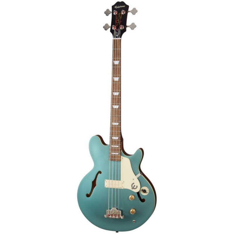 Epiphone EBJC-FPE Jack Casady Bass Faded Pelham Blue