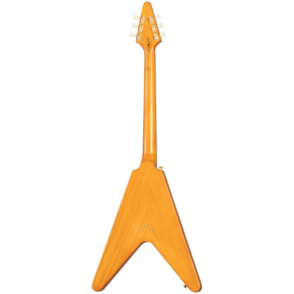 Epiphone IGCKFVW-ANA 1958 Korina Flying V Aged Natural+ Hard Case - Image 6