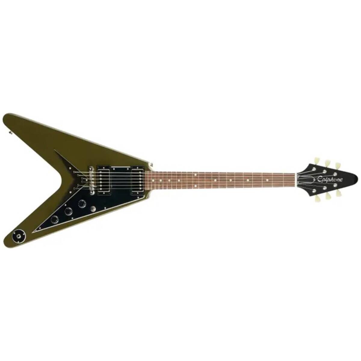 Epiphone EIFV-ODG Flying V Olive Drab Green - Image 4