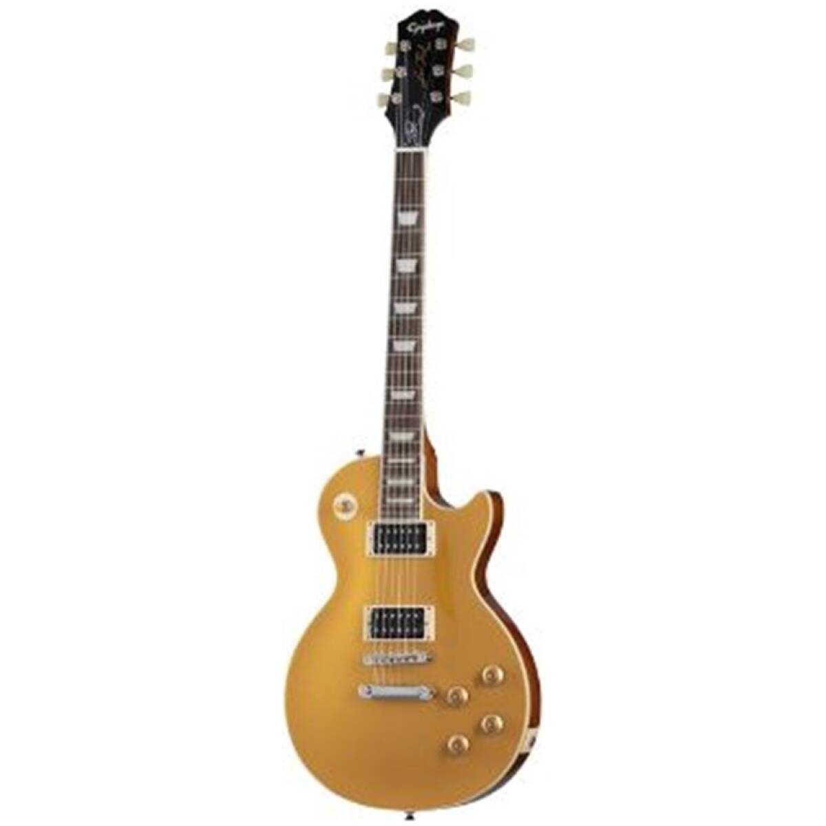 Epiphone EILPSLASH-MG Slash Victoria Les Paul Standard Goldtop Incl Hard Case - Image 2