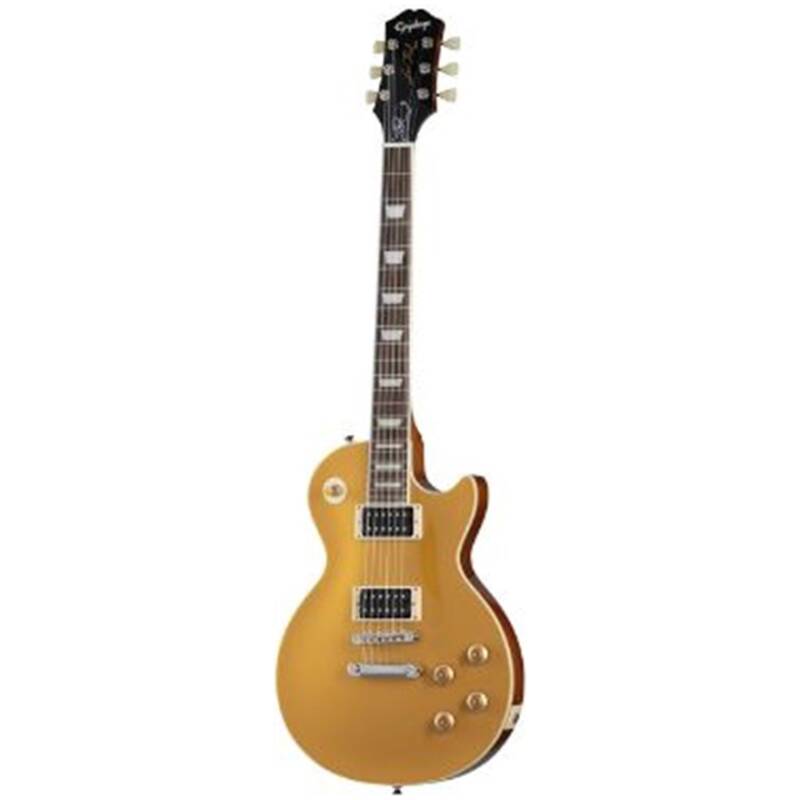 Epiphone EILPSLASH-MG Slash Victoria Les Paul Standard Goldtop Incl Hard Case