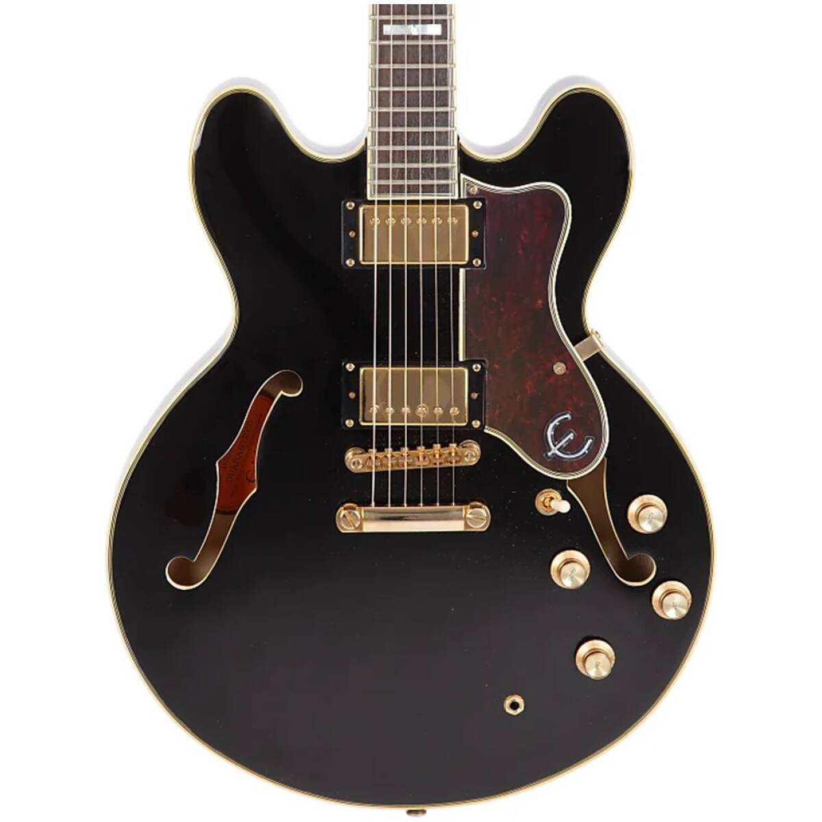 Epiphone ETSP-EB Semi-Hollow Sheraton-II PRO Ebony - Image 3