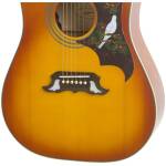 Epiphone EEDV-VB Dove Studio Acoustic/Electric Violin Burst - Image 3