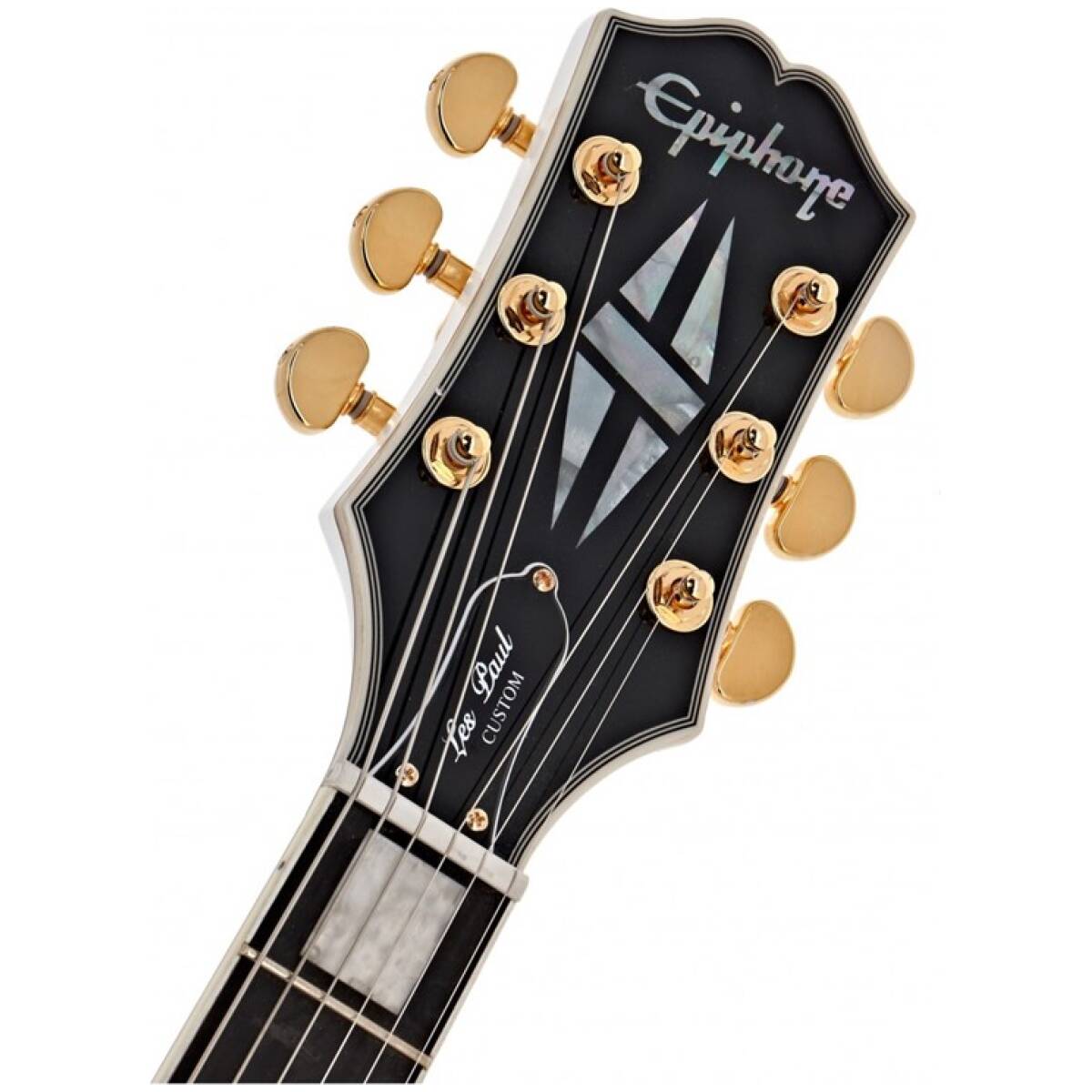 Epiphone EILC-AW Les Paul Custom Alpine White - Image 5