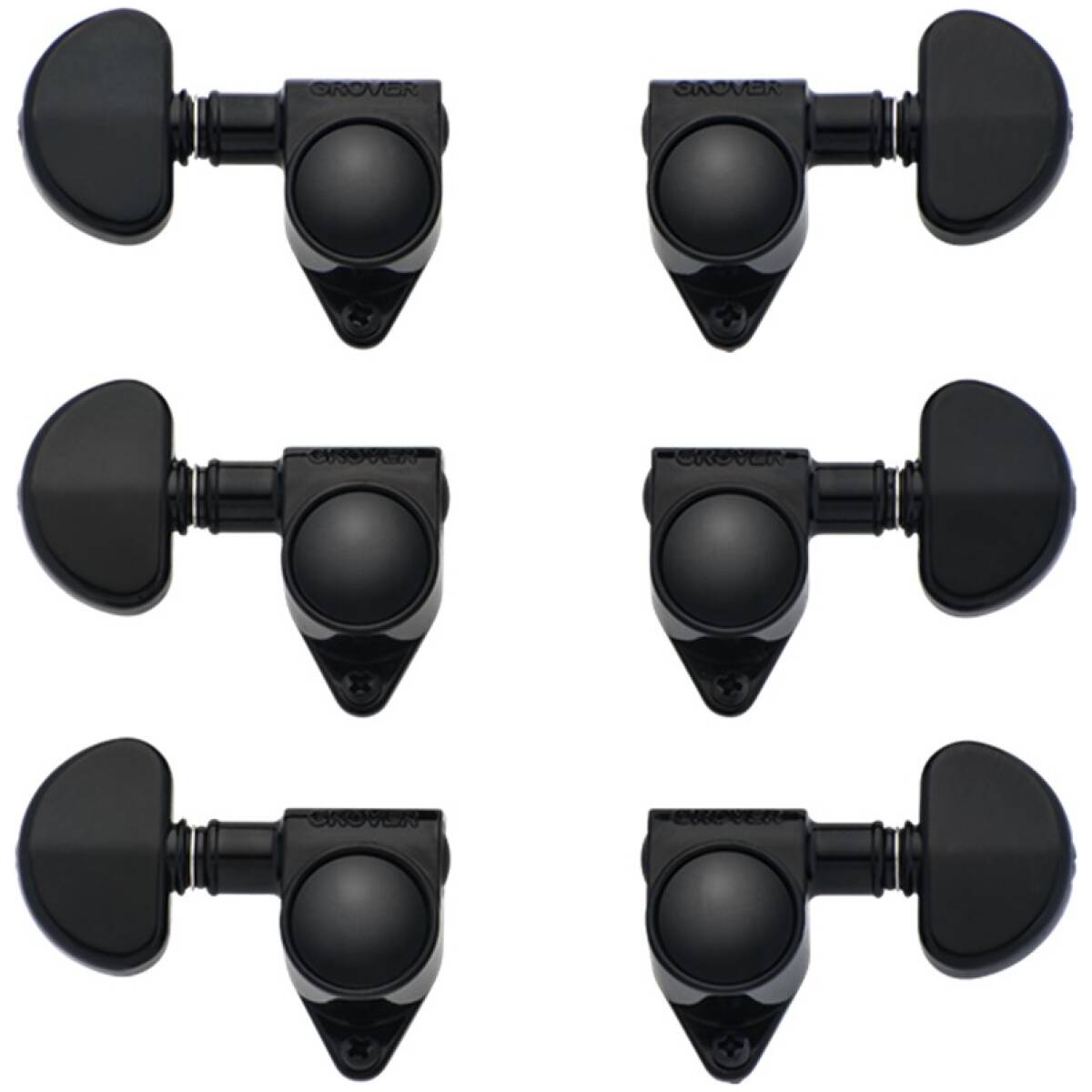 GIBSON PMMH-030 Grover Kidney Tuner Set Black - Image 2