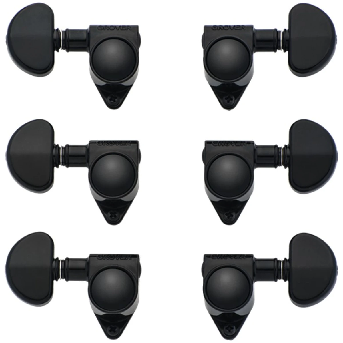GIBSON PMMH-030 Grover Kidney Tuner Set Black - Image 2