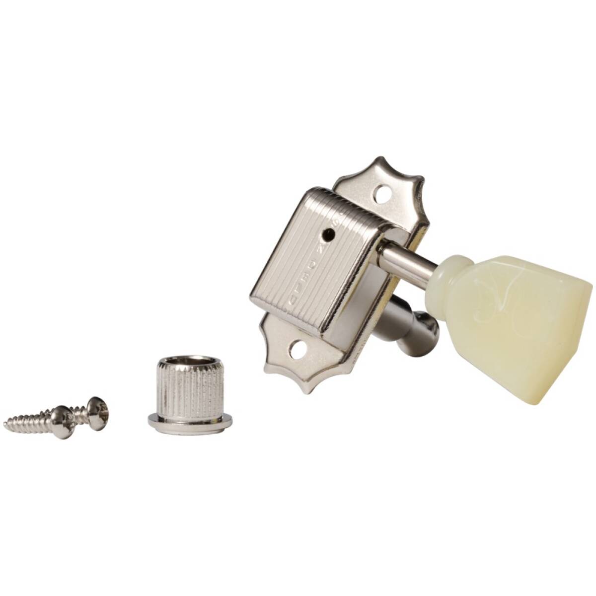 GIBSON PMMH-040 Kluson Deluxe Reissue-style Tuner Set Nickel - Image 3