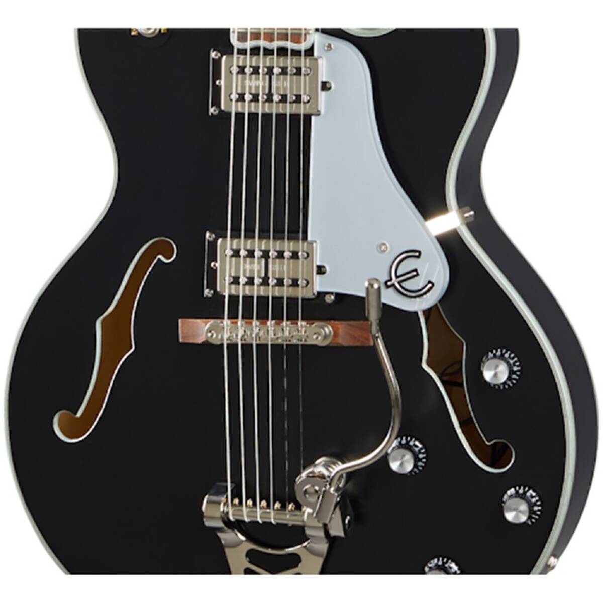 Epiphone ETS2-BAG Emperor Swingster Black Aged Gloss - Image 3