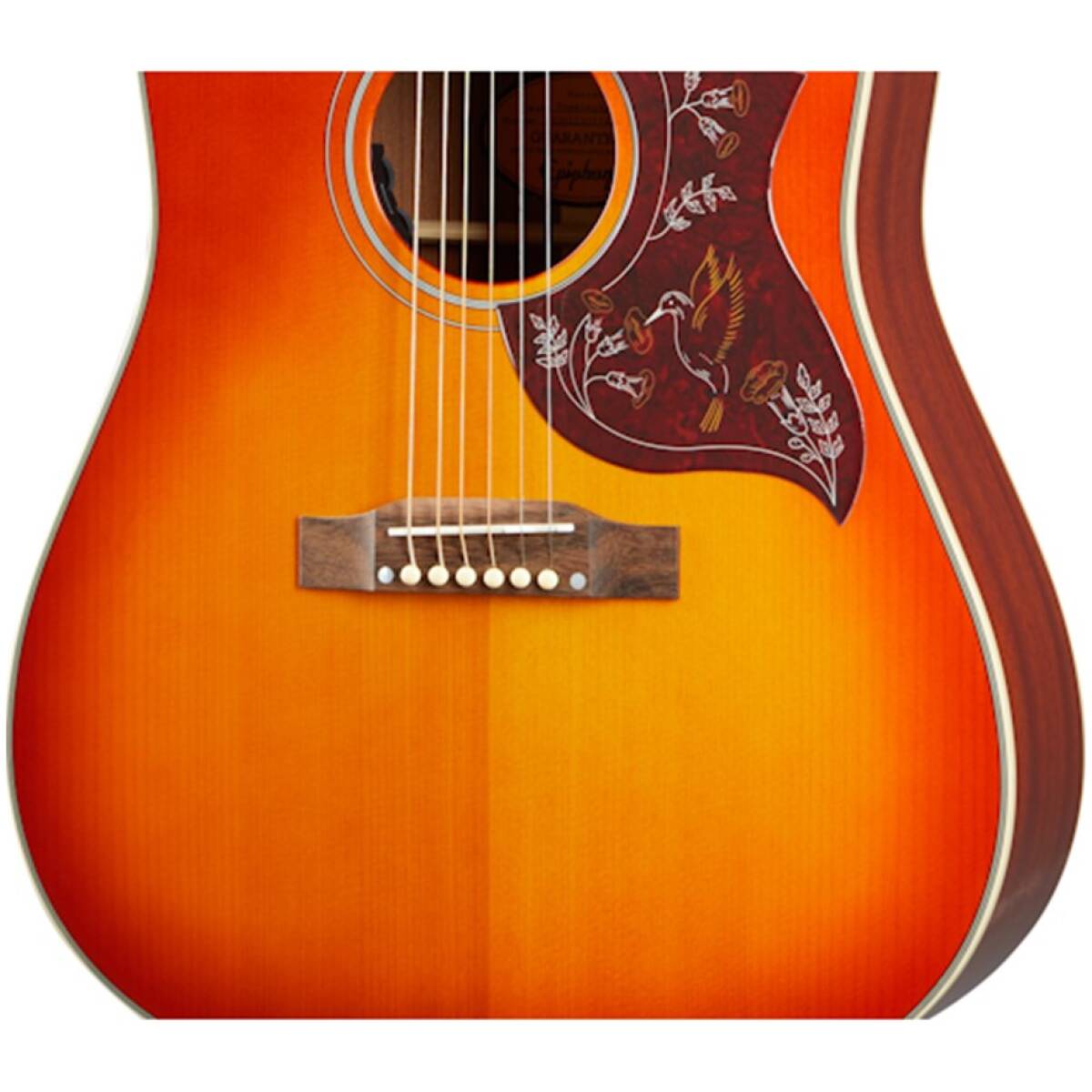 Epiphone IGMTHUM-ACH Hummingbird Aged Cherry Sunburst - Image 3