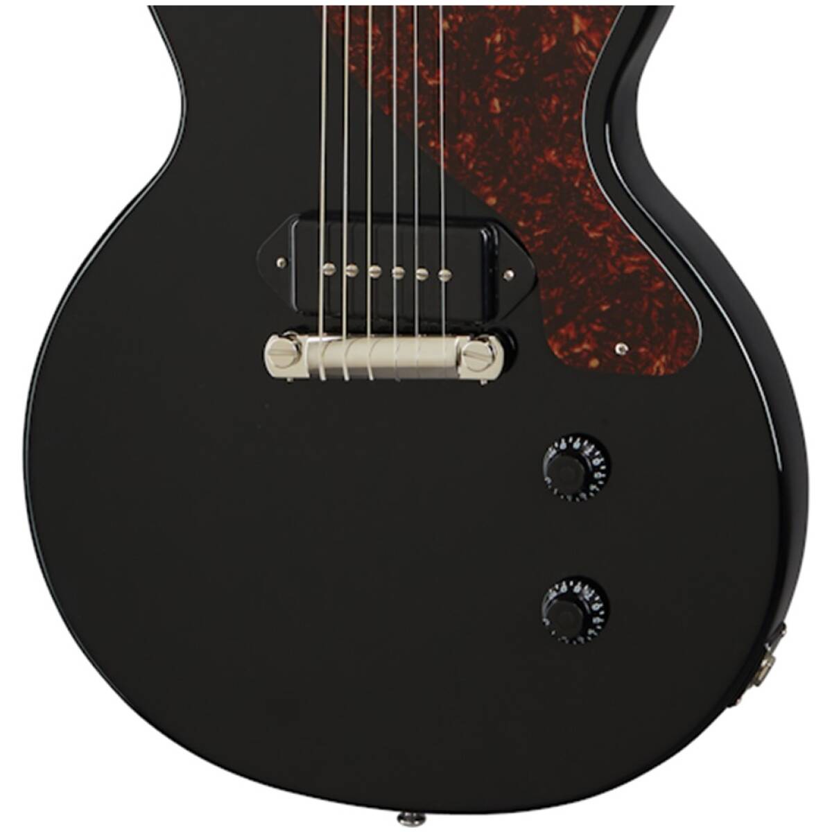 GIBSON LPJR00-EB Les Paul Junior Ebony+ Hard Case - Image 3