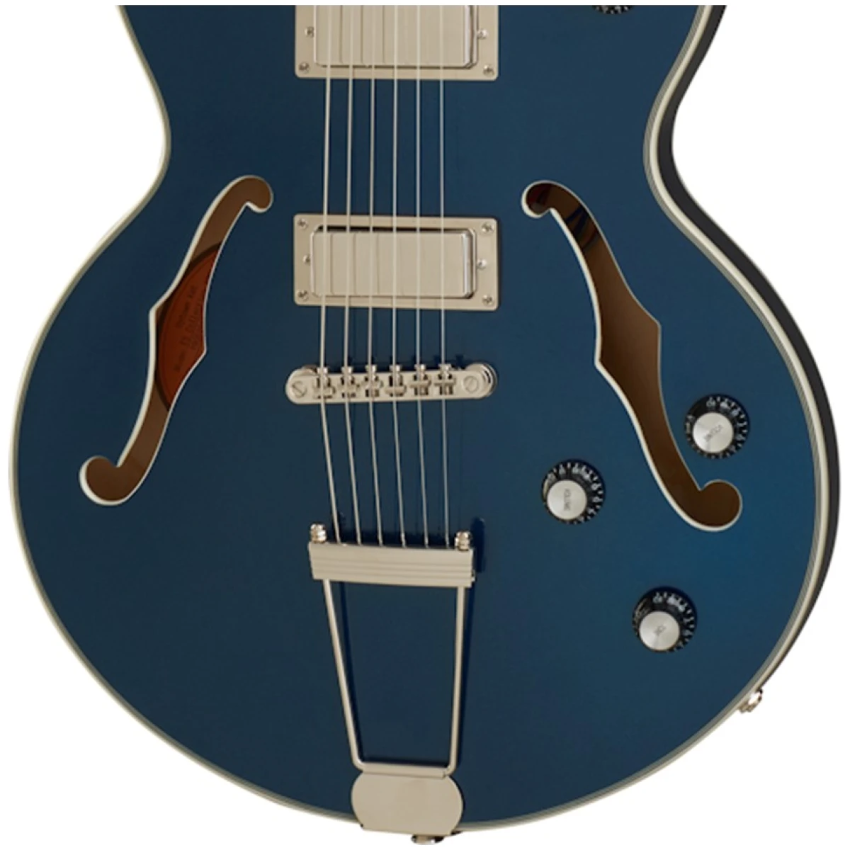 Epiphone ETUE-SBM UpTown Kat ES Sapphire Blue Metallic - Image 3