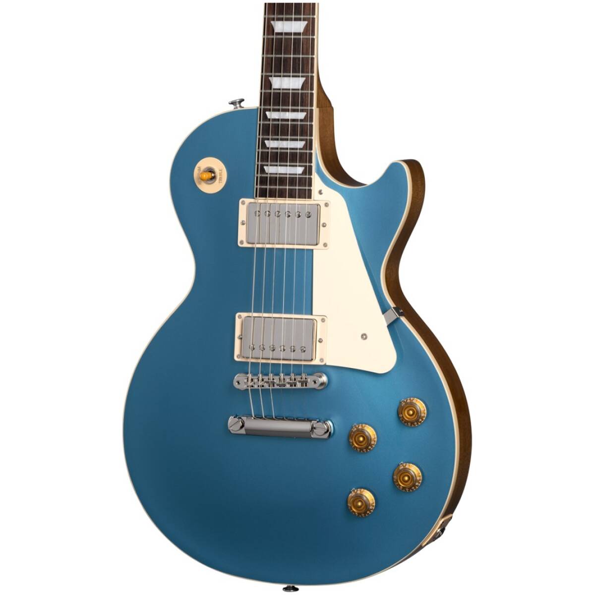 GIBSON LPS5P00-PH Les Paul STD 50s Plain Top Pelham Blue+Hard Case - Image 3