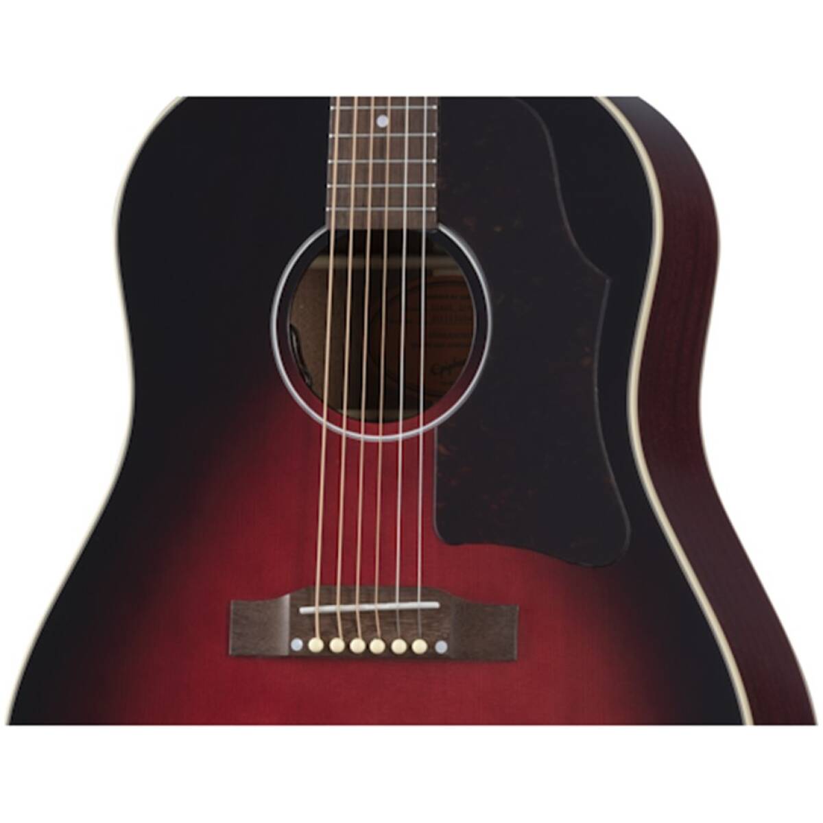 Epiphone EISLASHJ45-VM Slash J-45 Vermillion Burst Incl Case - Image 3